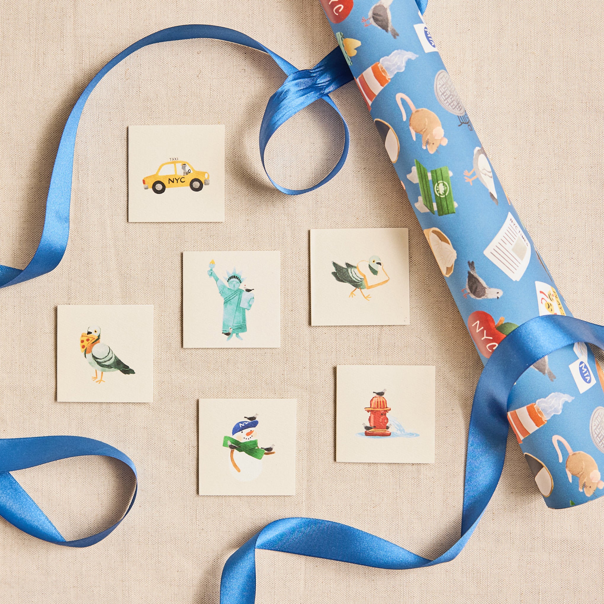 NYC Mini Gift Cards - Set of 6 - Image 2