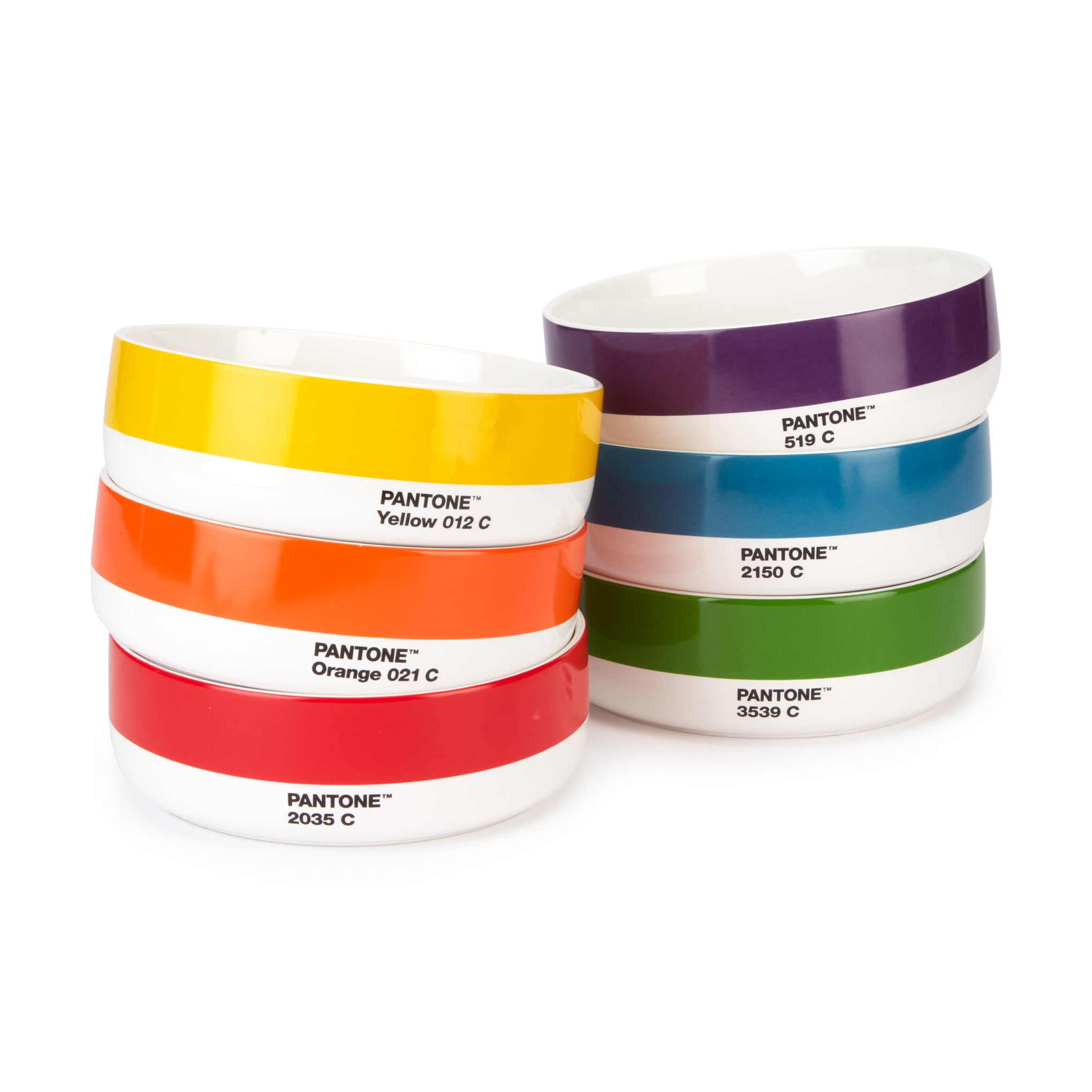 Pantone Ceramic Bowls - Set of 6 - Image 3