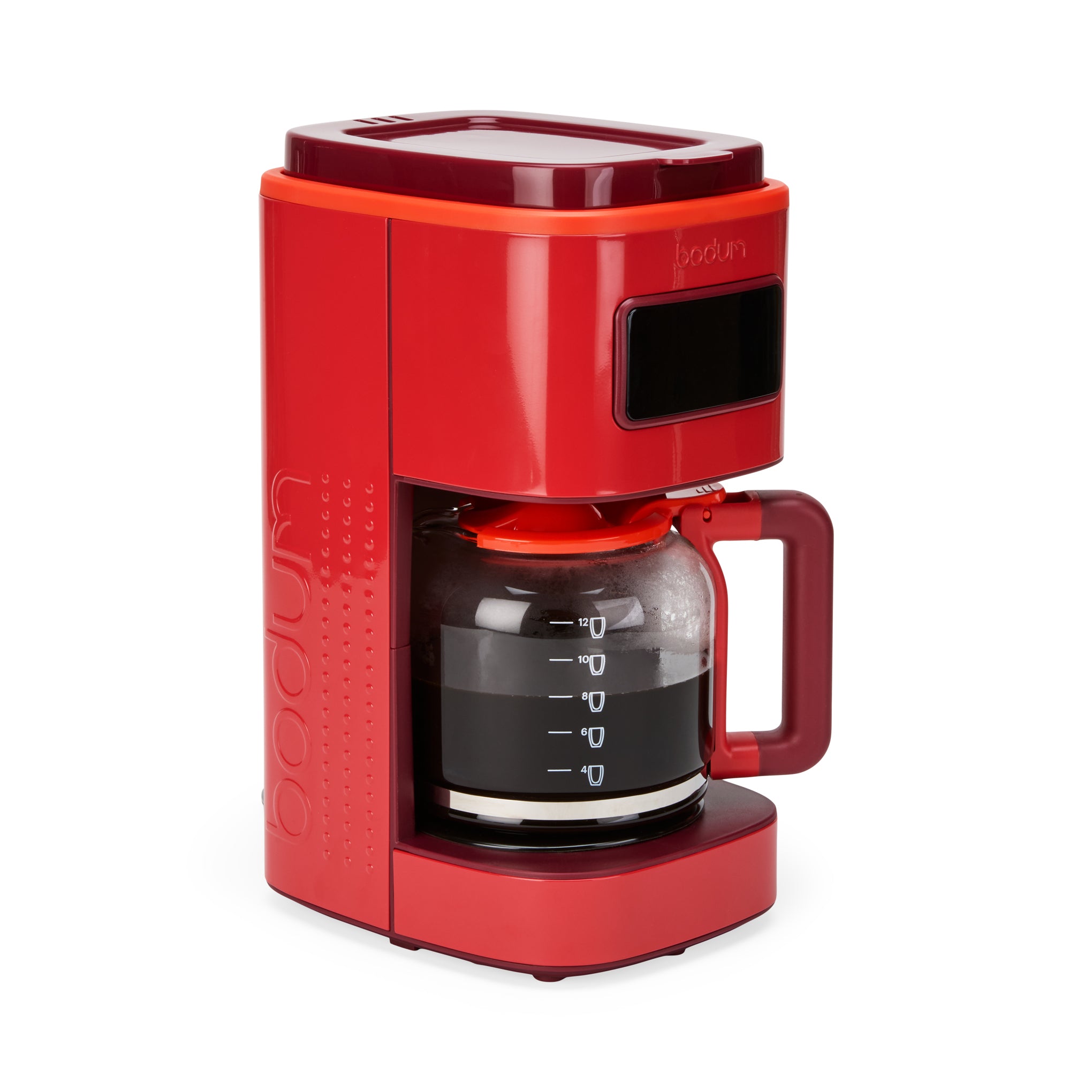 Bodum Programmable 12-Cup Coffee Maker - Red - Image 3