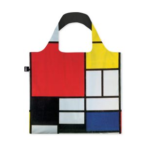 Loqi Recycled Polyester Artist Tote Bag - Mondrian