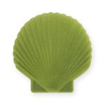 Venus Velvet Seashell Jewelry Box - Green