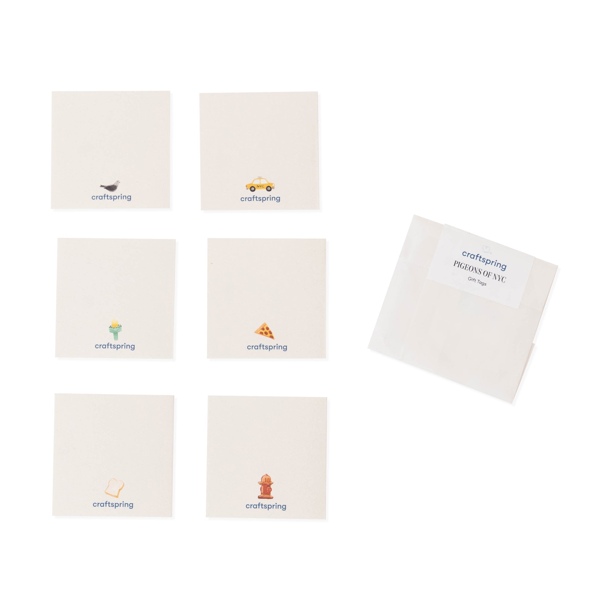 NYC Mini Gift Cards - Set of 6 - Image 4