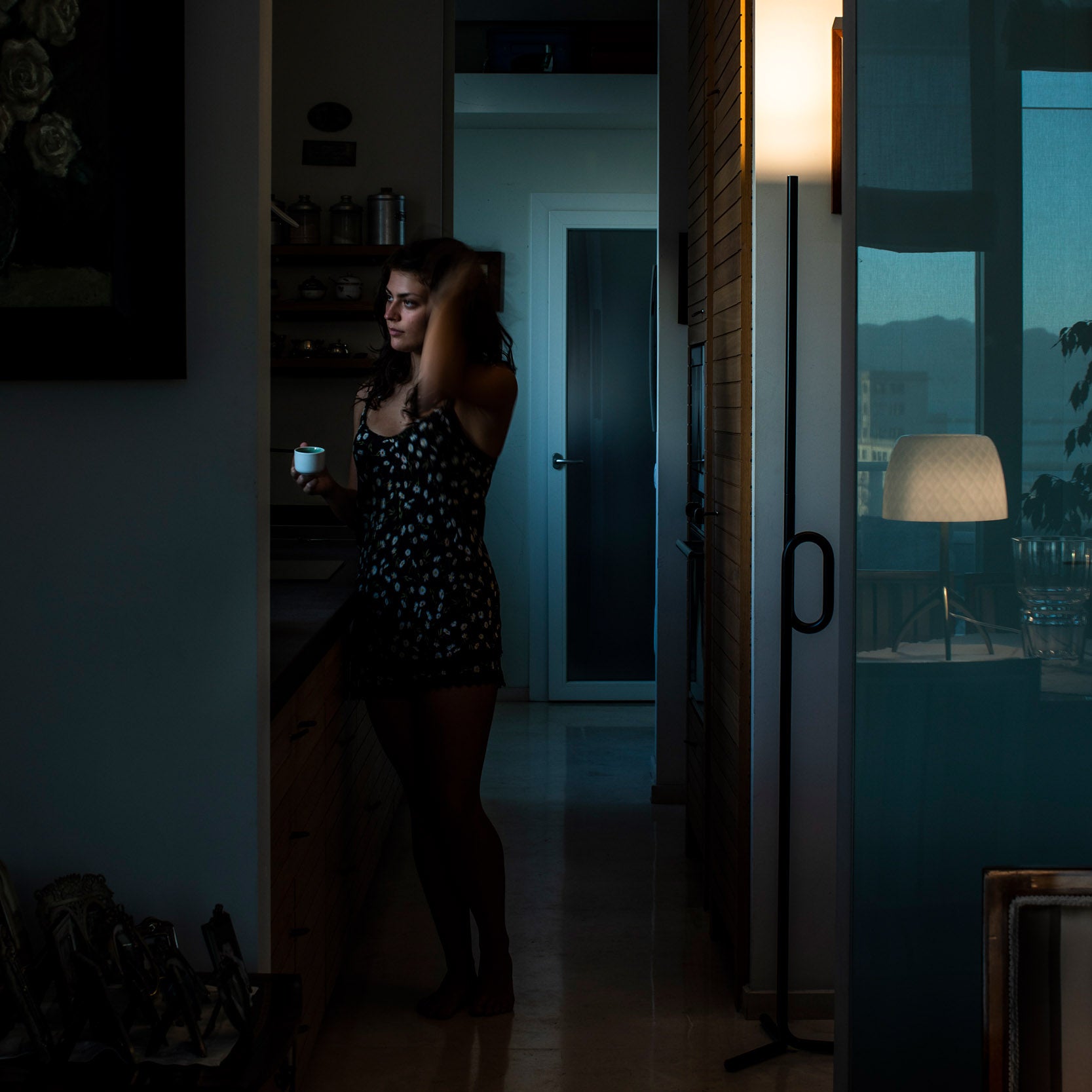 Tobia Floor Lamp - Black - Image 5