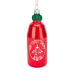 NYC Glass Holiday Ornament - Sriracha