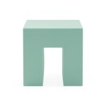 Vignelli Cube Stool from Heller - Celadon