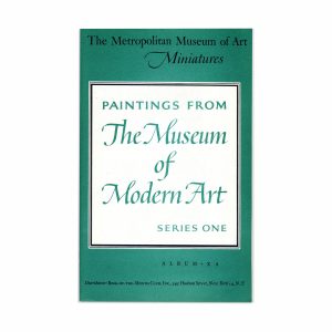 Paintings from MoMA and Metropolitan Miniatures
