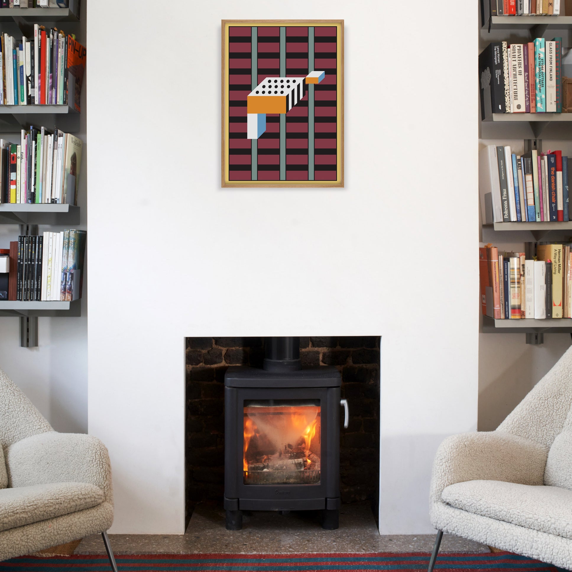 Nathalie Du Pasquier Manifeso 01 Framed Print - Image 2