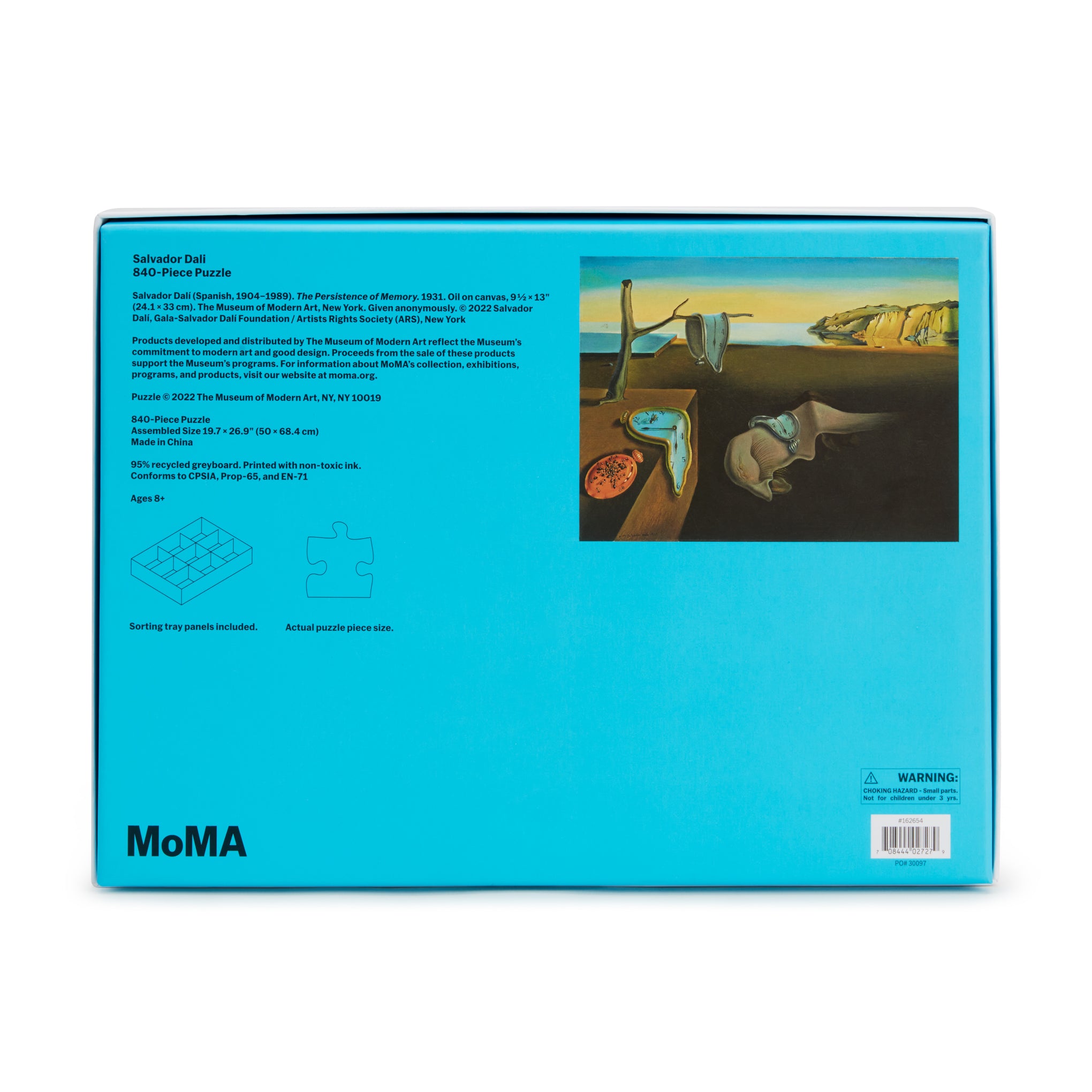 Salvador Dal?? Persistence of Memory Jigsaw Puzzle - 840 Pieces - Image 5