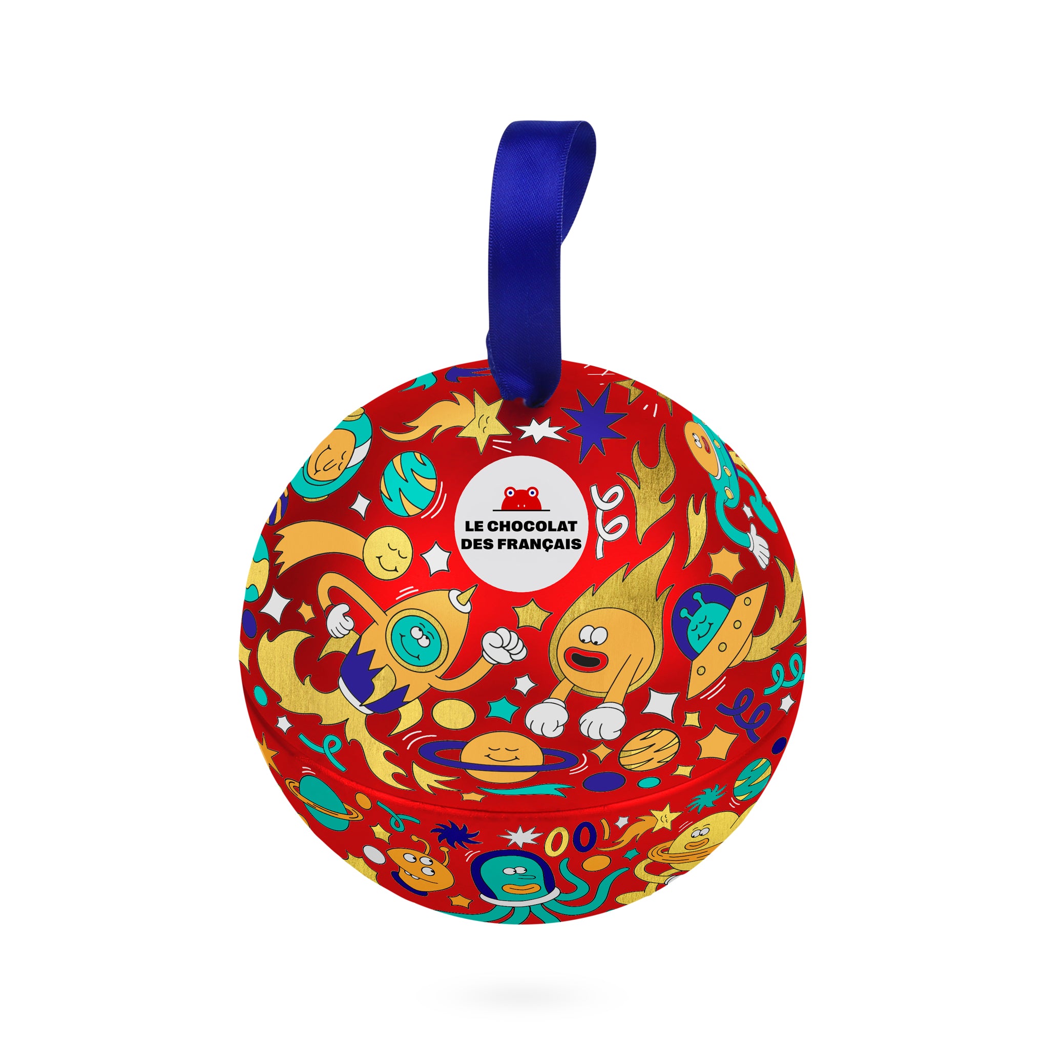 Le chocolat de Français Christmas Cereal Bowl Ornament