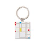 MoMA Artist Enamel Keyrings - Mondrian