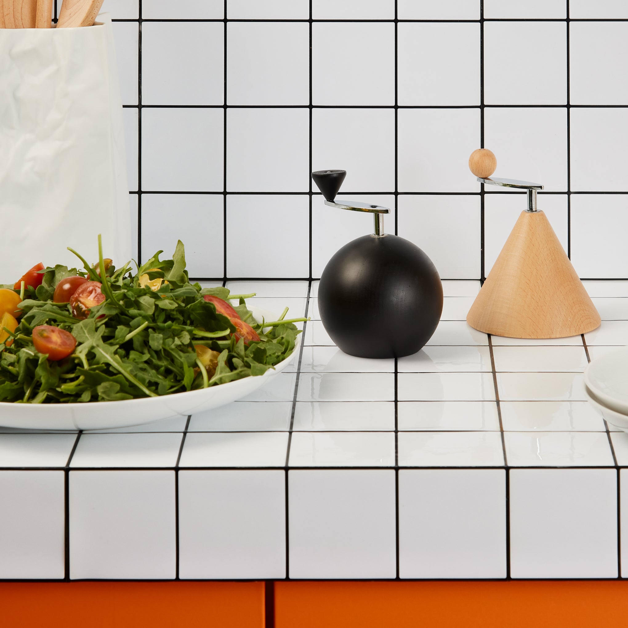 Bodum Geo Salt & Pepper Grinder Set - Image 2