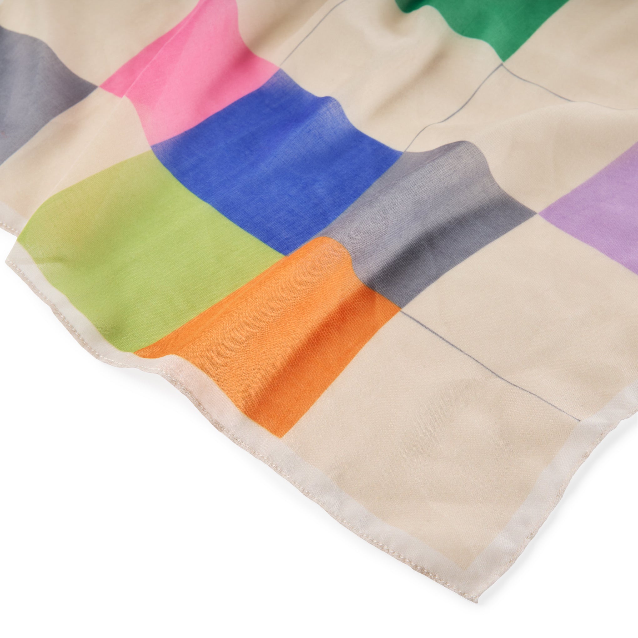 Ellsworth Kelly Hundred Panels Recycled Polyester Scarf - Image 4