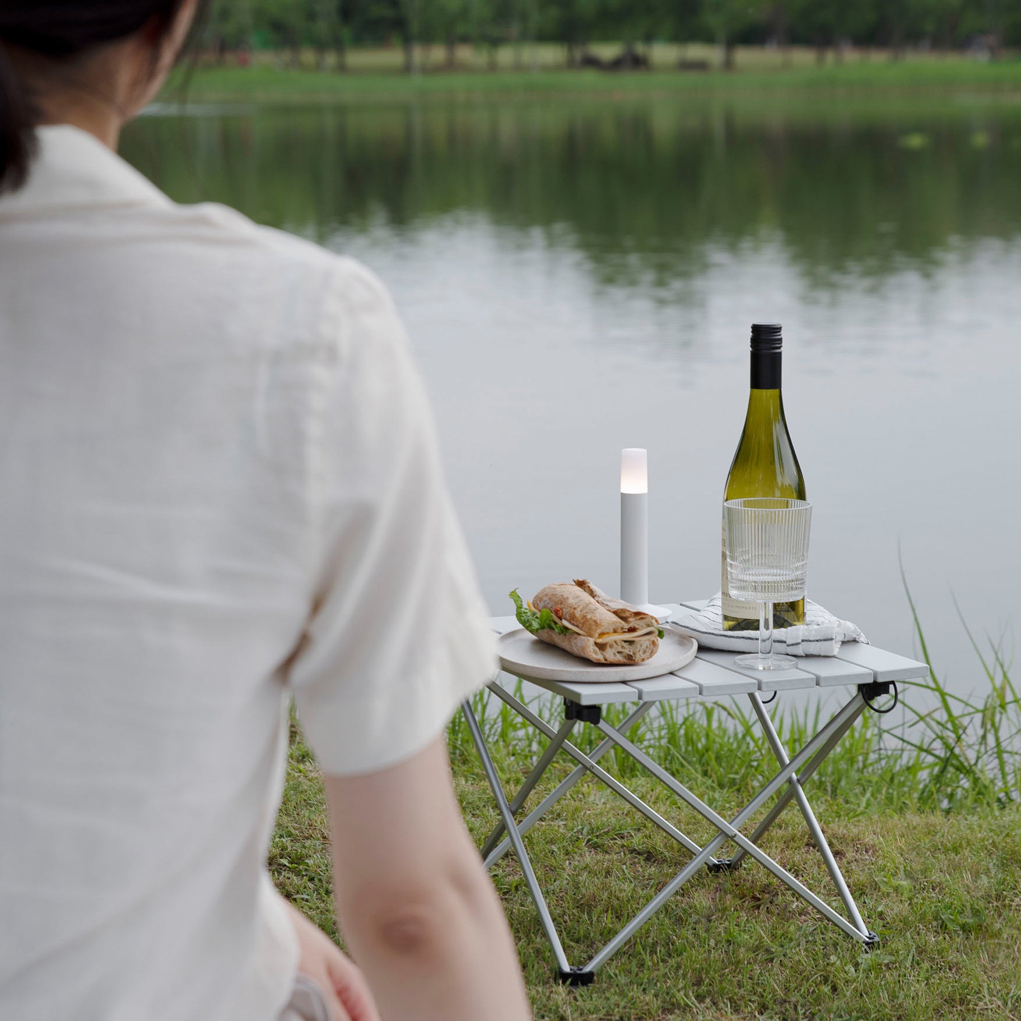 Lighthouse Portable Lamp - White - Image 5