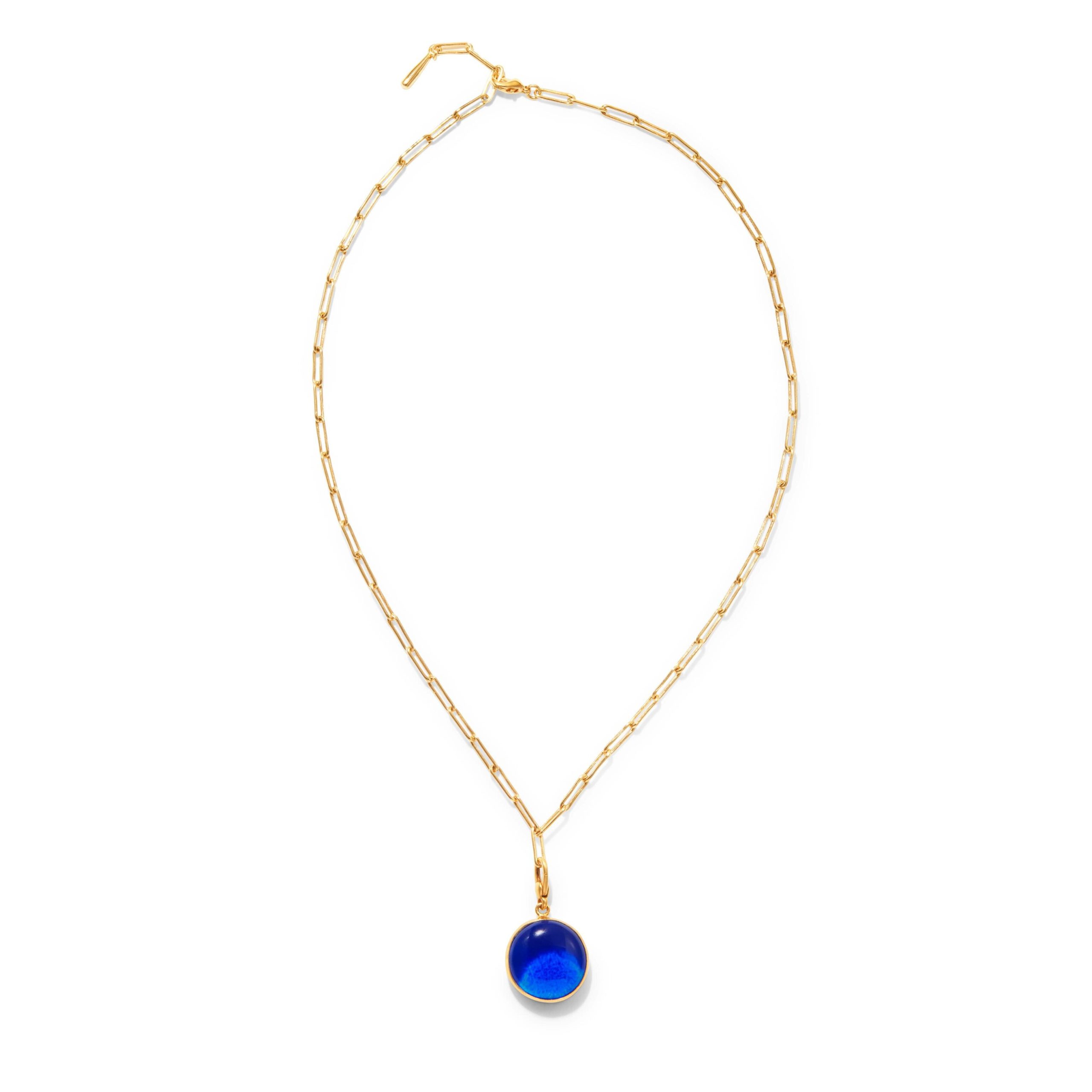Soko Gold-Plated Umbo Circle Charm Necklace