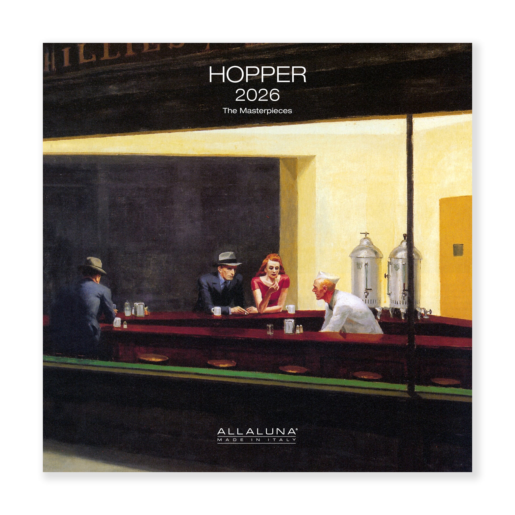 2026 Edward Hopper Wall Calendar
