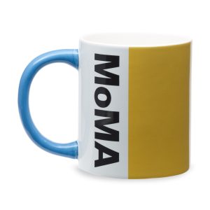 MoMA Logo Mug - Yellow/ Blue