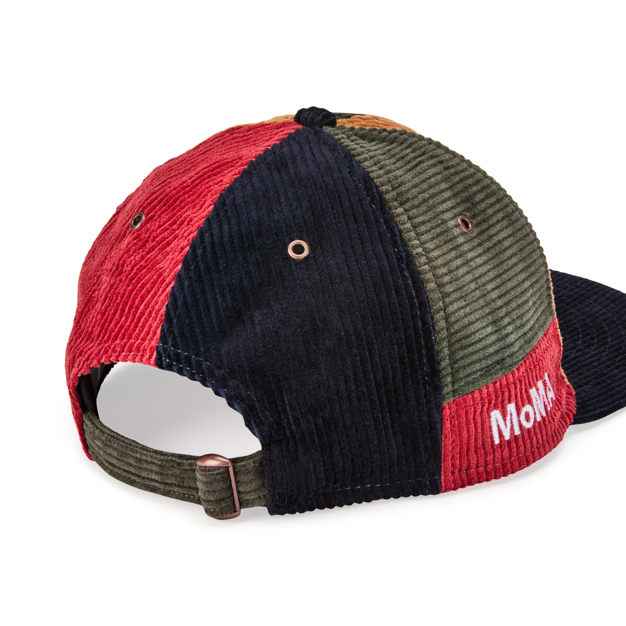MoMA NY Yankees Patchwork Corduroy 9FIFTY Adjustable Baseball Cap - Image 5