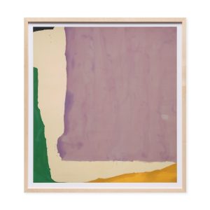 Helen Frankenthaler Mauve District Framed Poster
