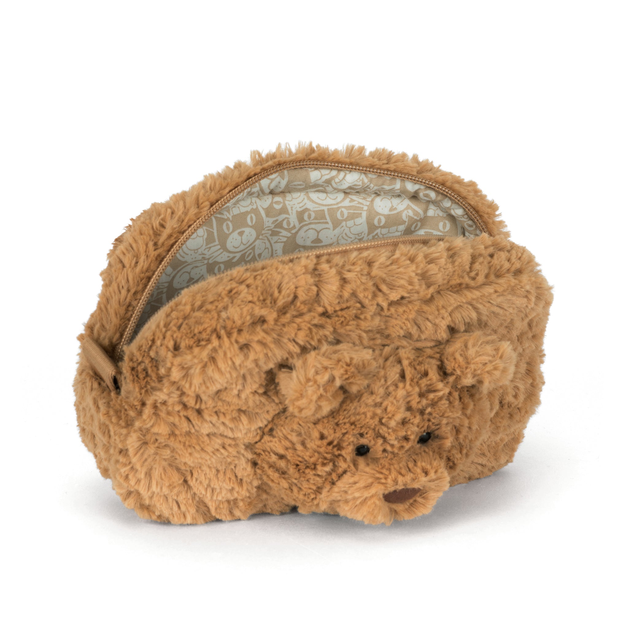 Jellycat Plush Zipper Pouch - Bartholomew Bear - Image 2