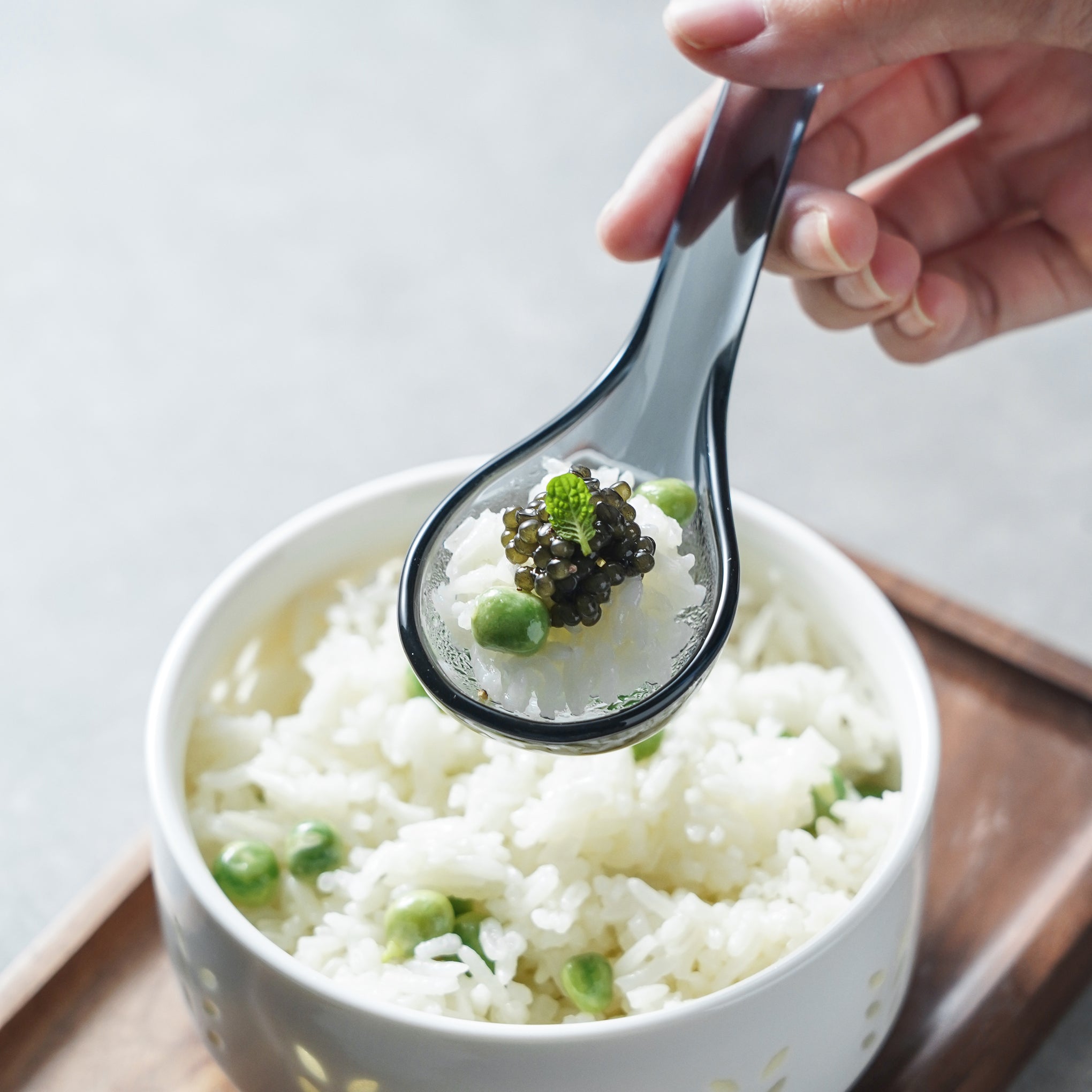 Soop Glass Soup Spoons - Set of 2 - Image 4