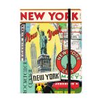 Vintage New York City Map Notebook