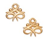 Moving Together Stud Earrings - Large