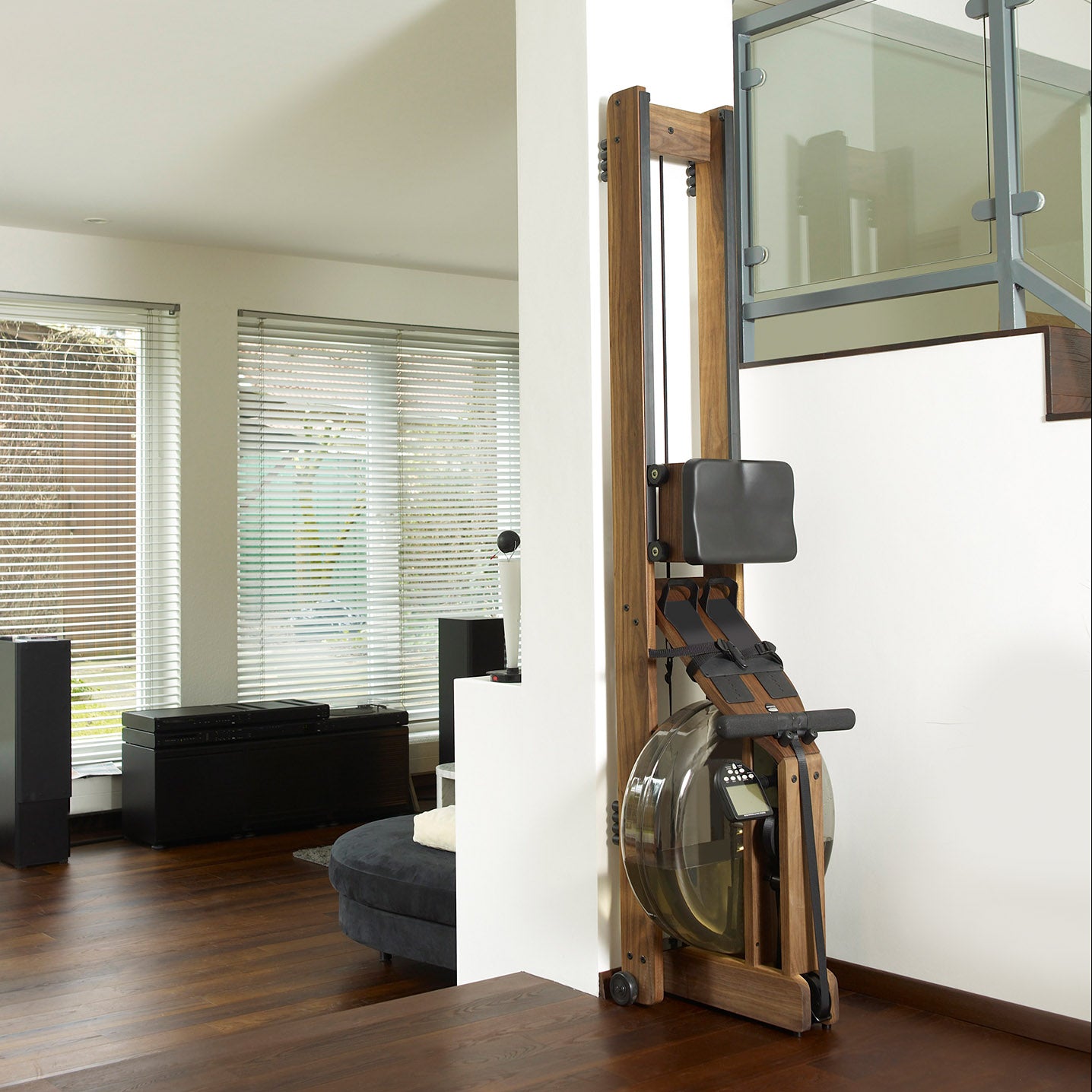 WaterRower Rowing Machine Model #300 S4 in Walnut Wood - Image 3