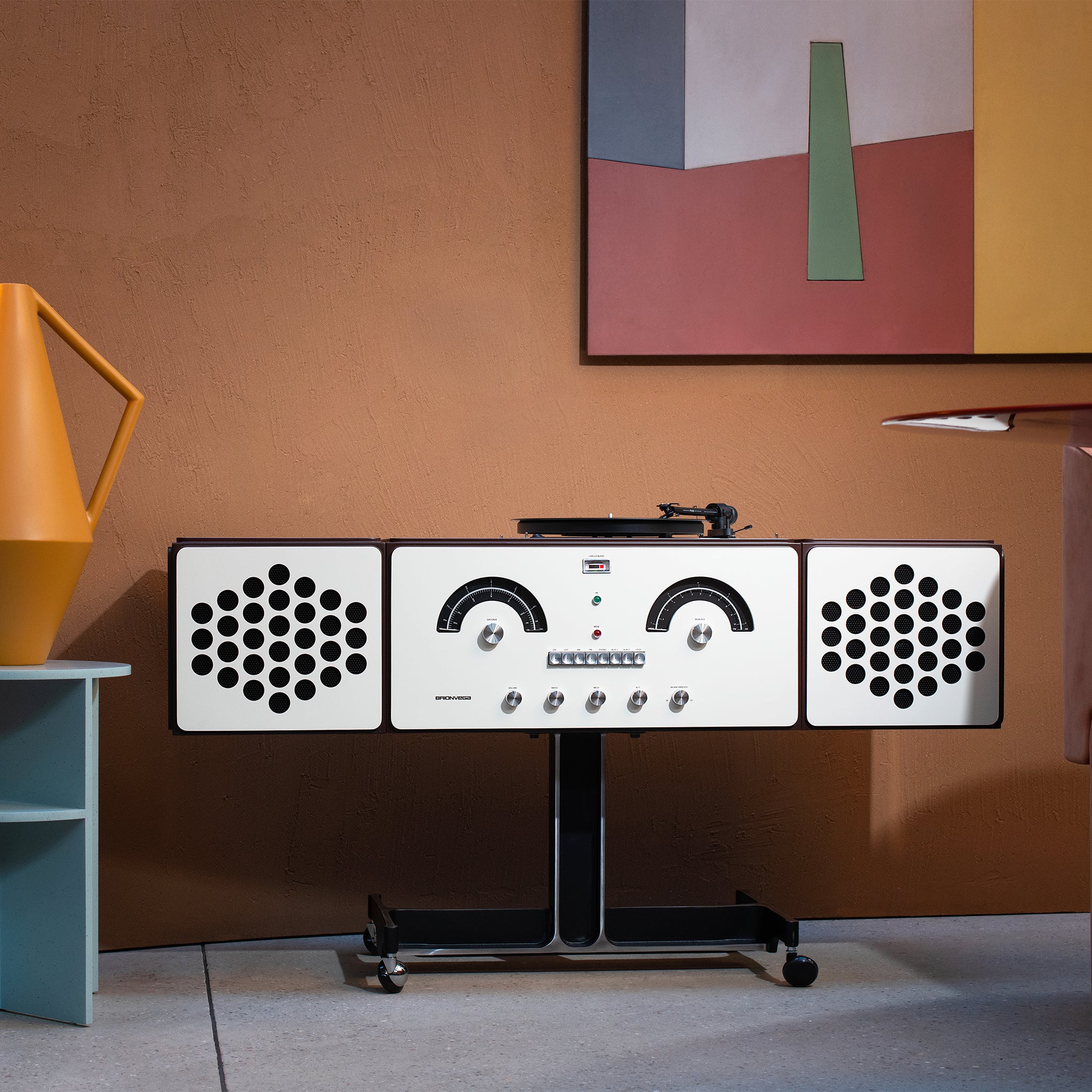 Brionvega Radiofonografo Radio and Turntable - Image 6
