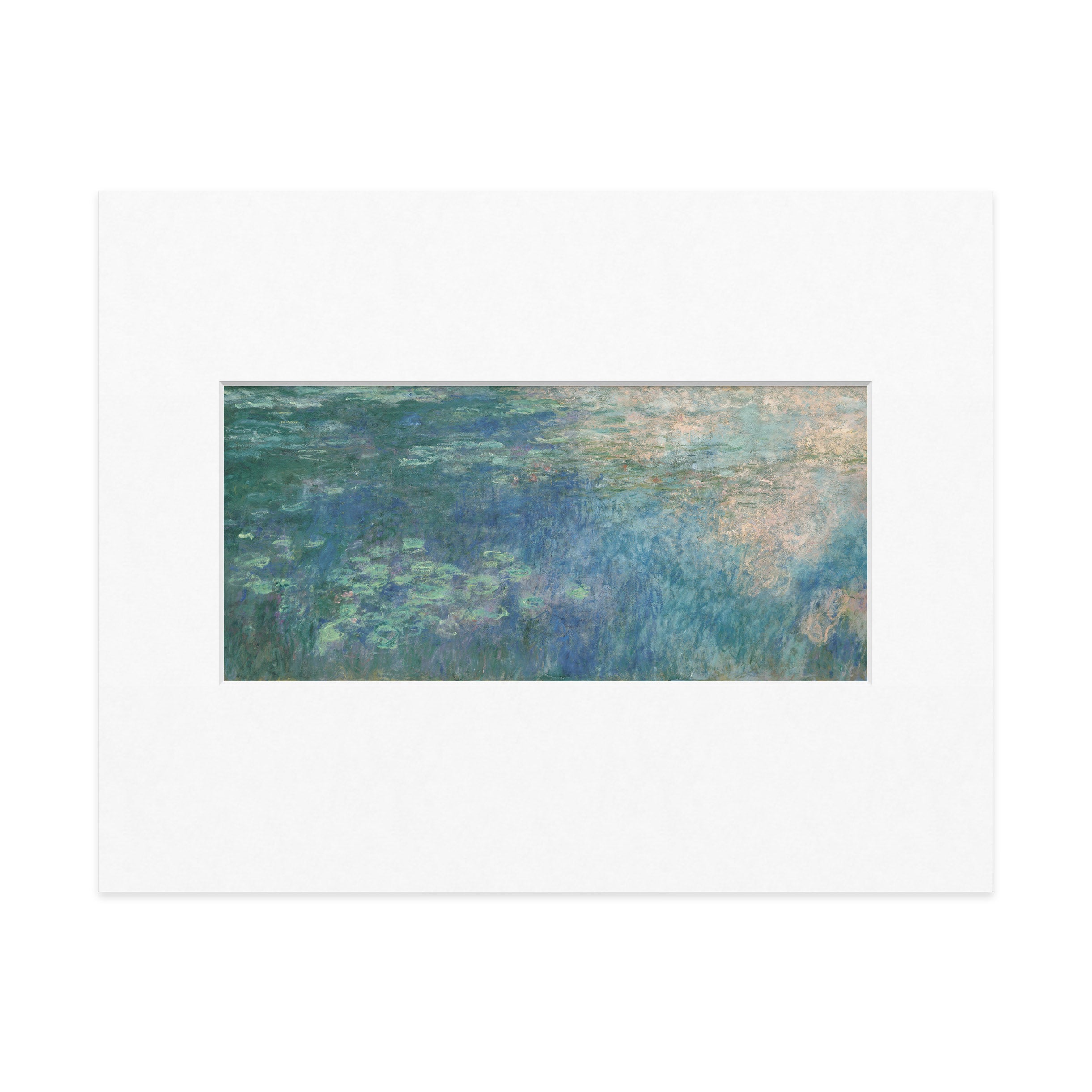 Monet: Water Lilies (Panel 1) Print - Image 2