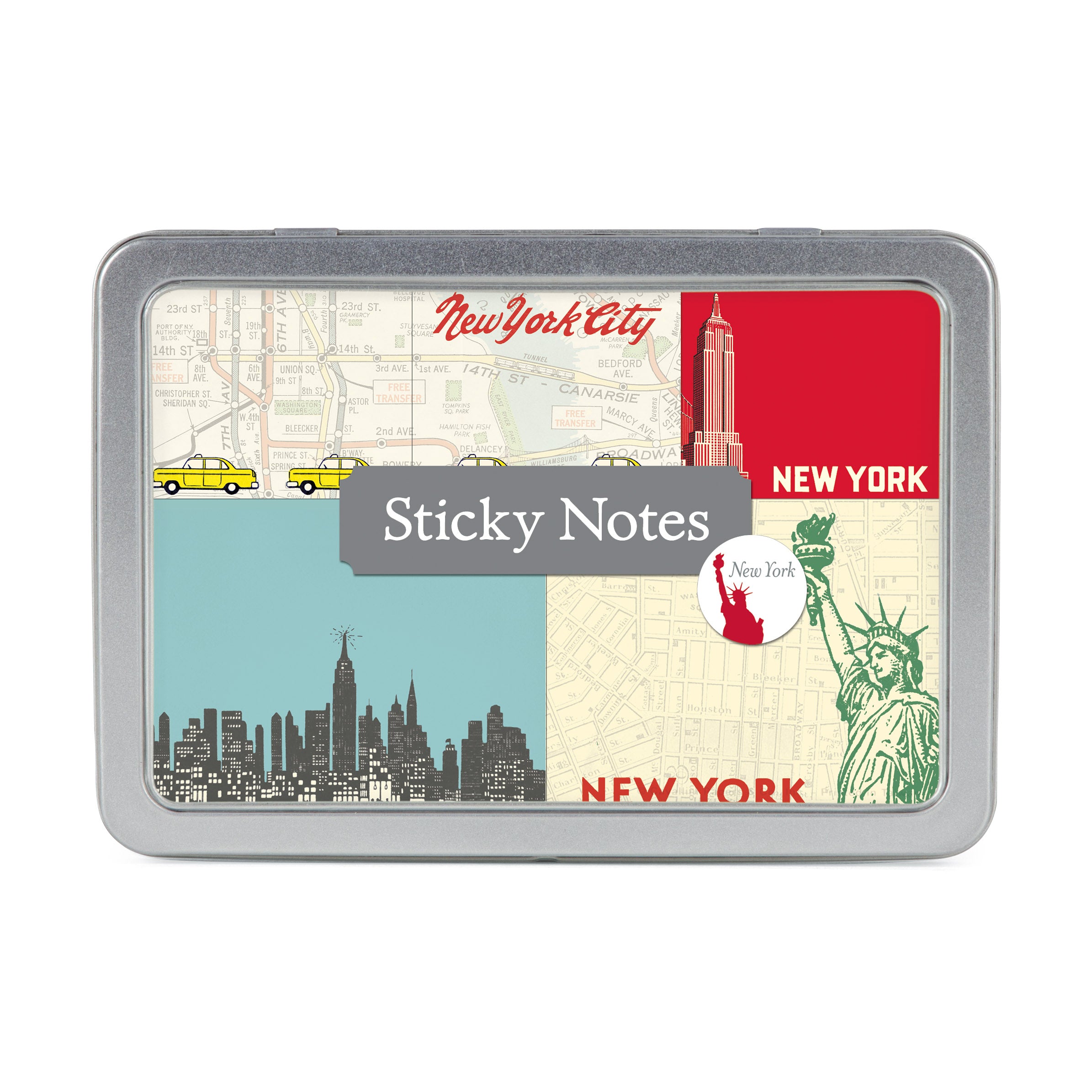 New York City Sticky Note Pads - Set of 5