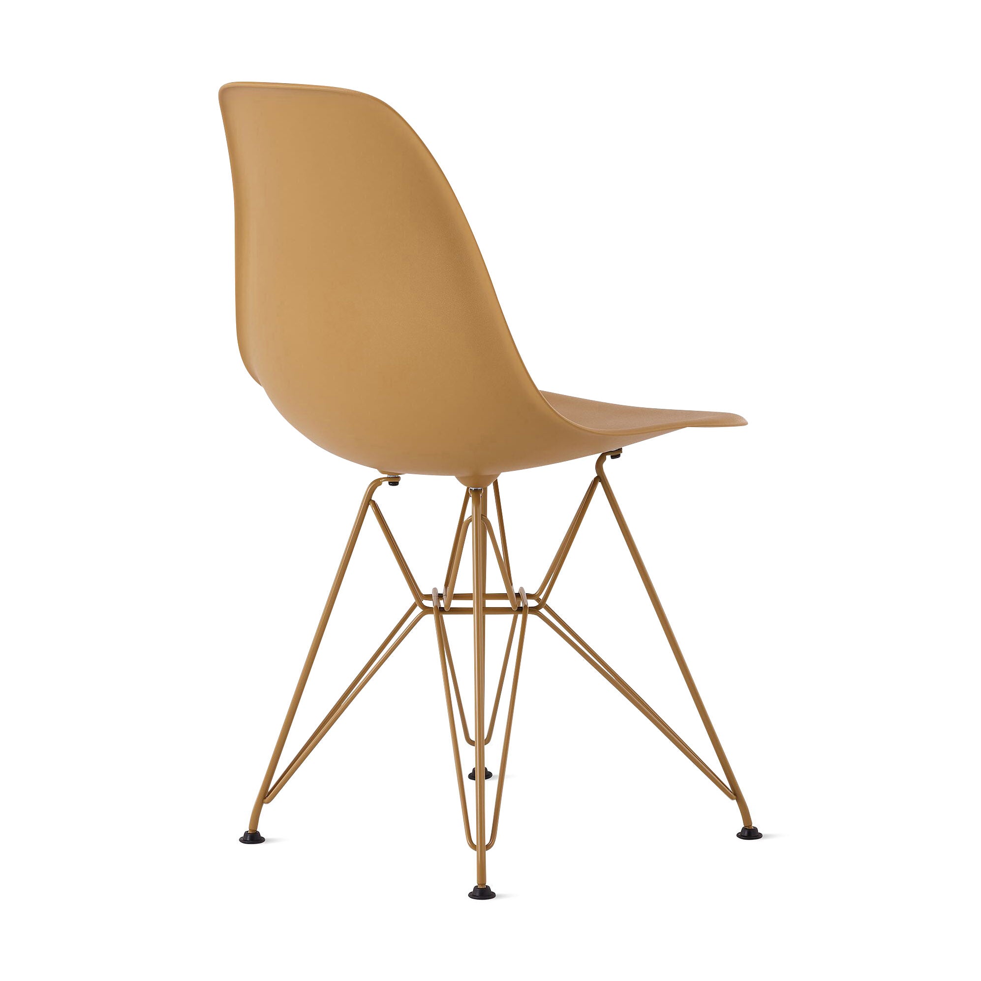Herman Miller x HAY Eames Molded Recycled Plastic Side Chair - Toffee - Image 6