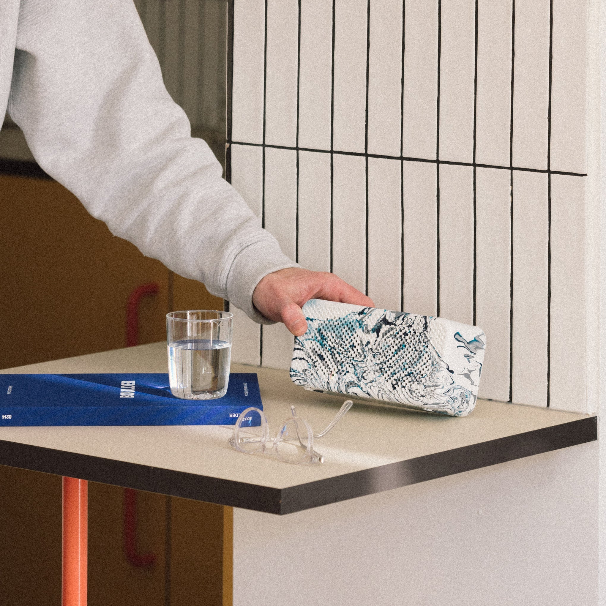 Gomi Recycled Plastic Bluetooth Speaker - White - Image 5