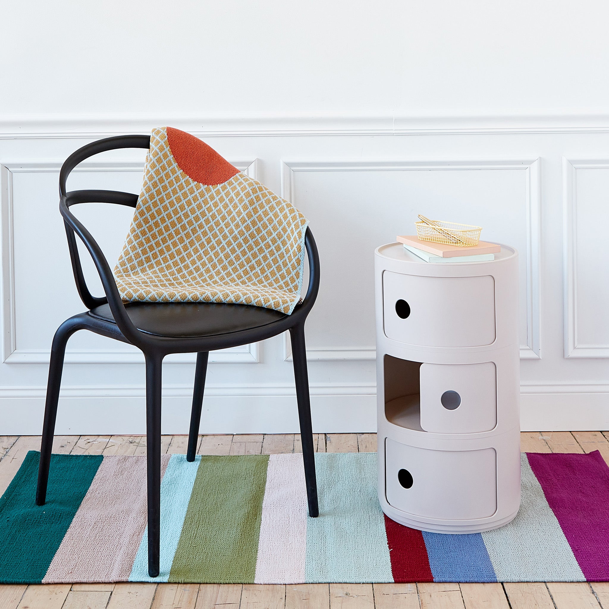 Kartell Bio Componibili 3 Tier Storage - Cream - Image 2