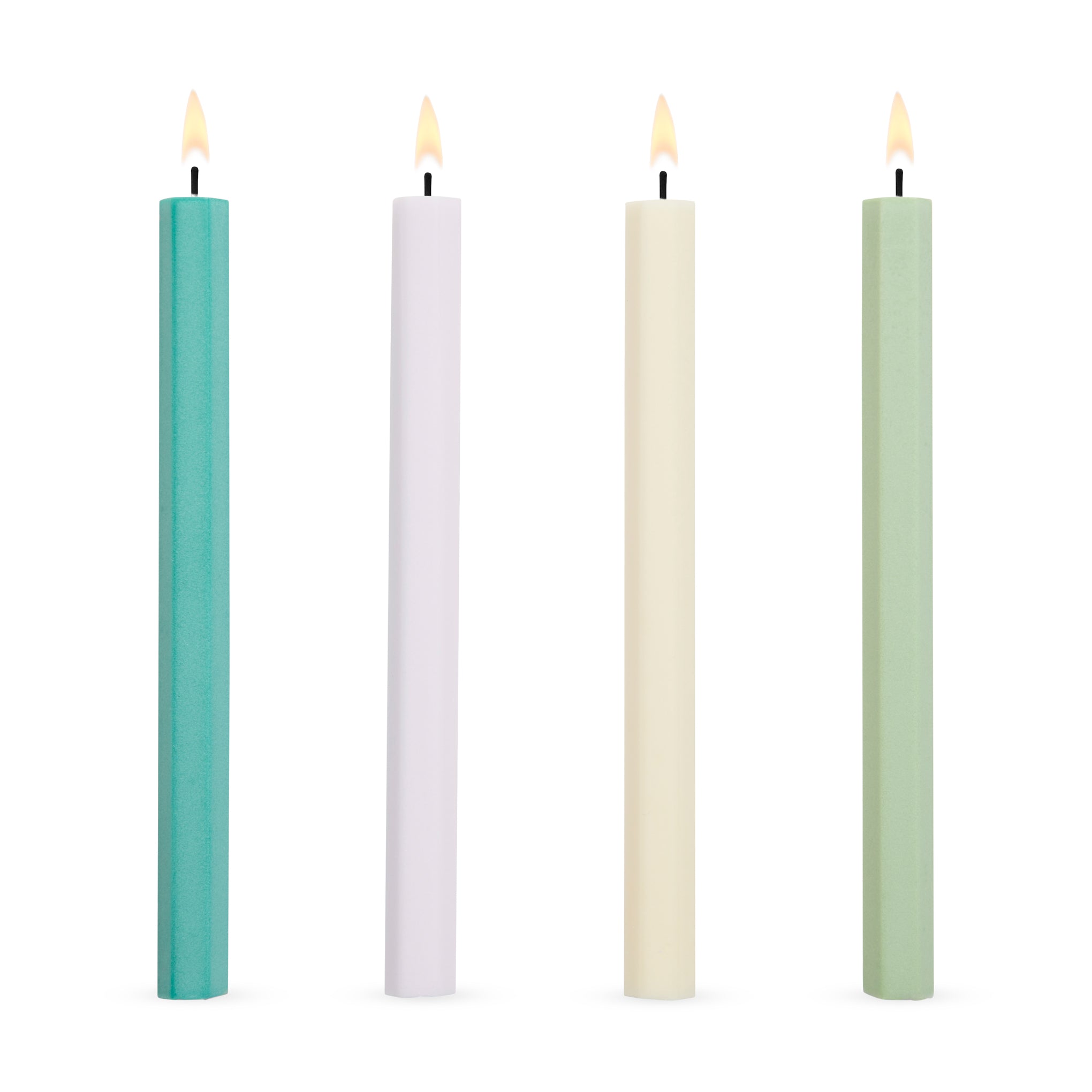 HAY Shape Candles - Set of 4 - Pastel