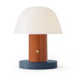 Setago Portable Table Lamp - Rust/ Thunder
