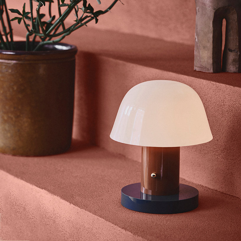 Setago Portable Table Lamp - Rust/ Thunder - Image 5