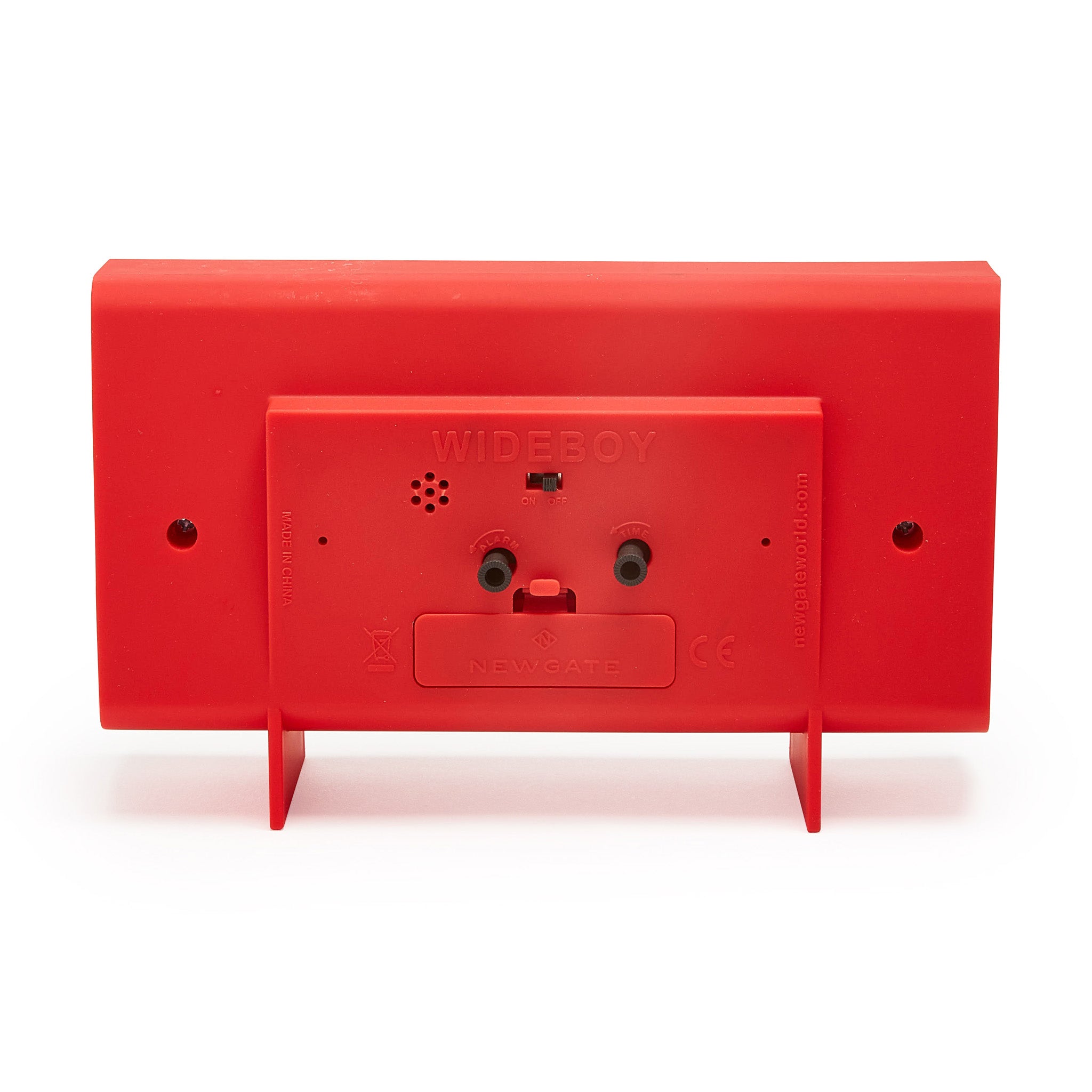 Wideboy Alarm Clock - Black/White - Image 8