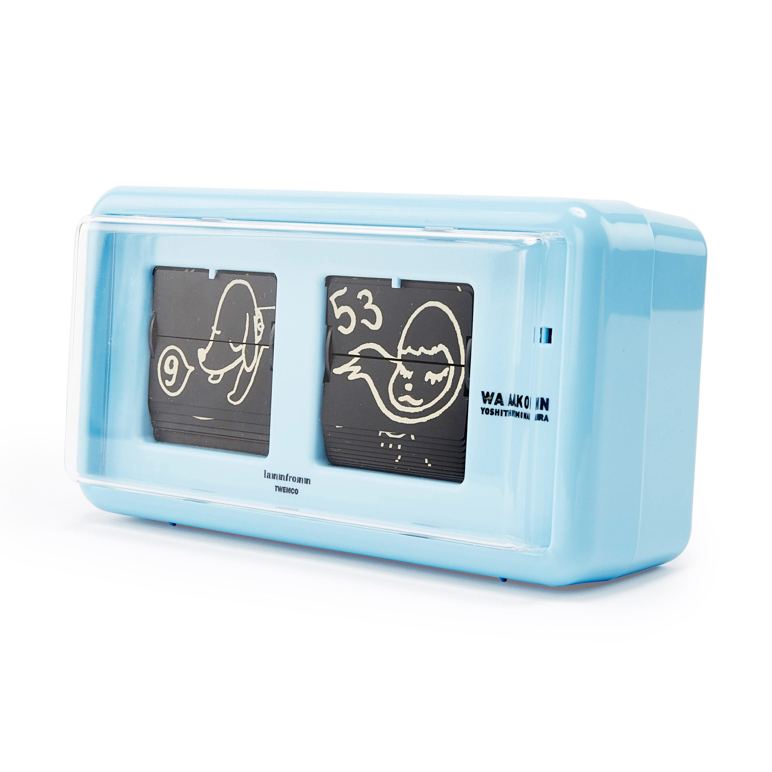 Yoshitomo Nara Walk On Flip Clock - Blue - Image 3
