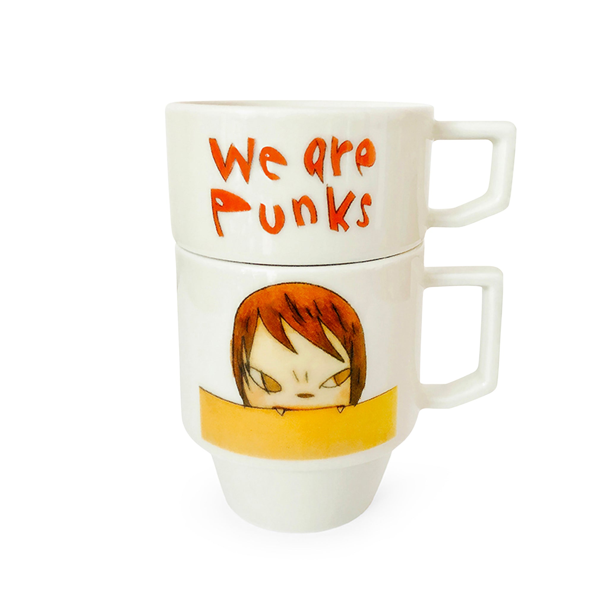 Yoshitomo Nara We Are Punks Porcelain Mug - Large - Image 2