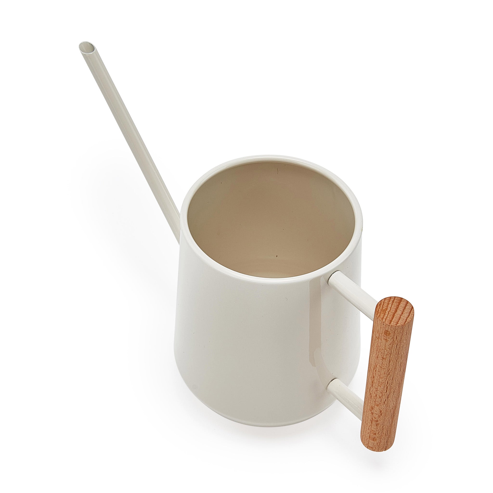 Burgon & Ball Steel Watering Can - White - Image 4