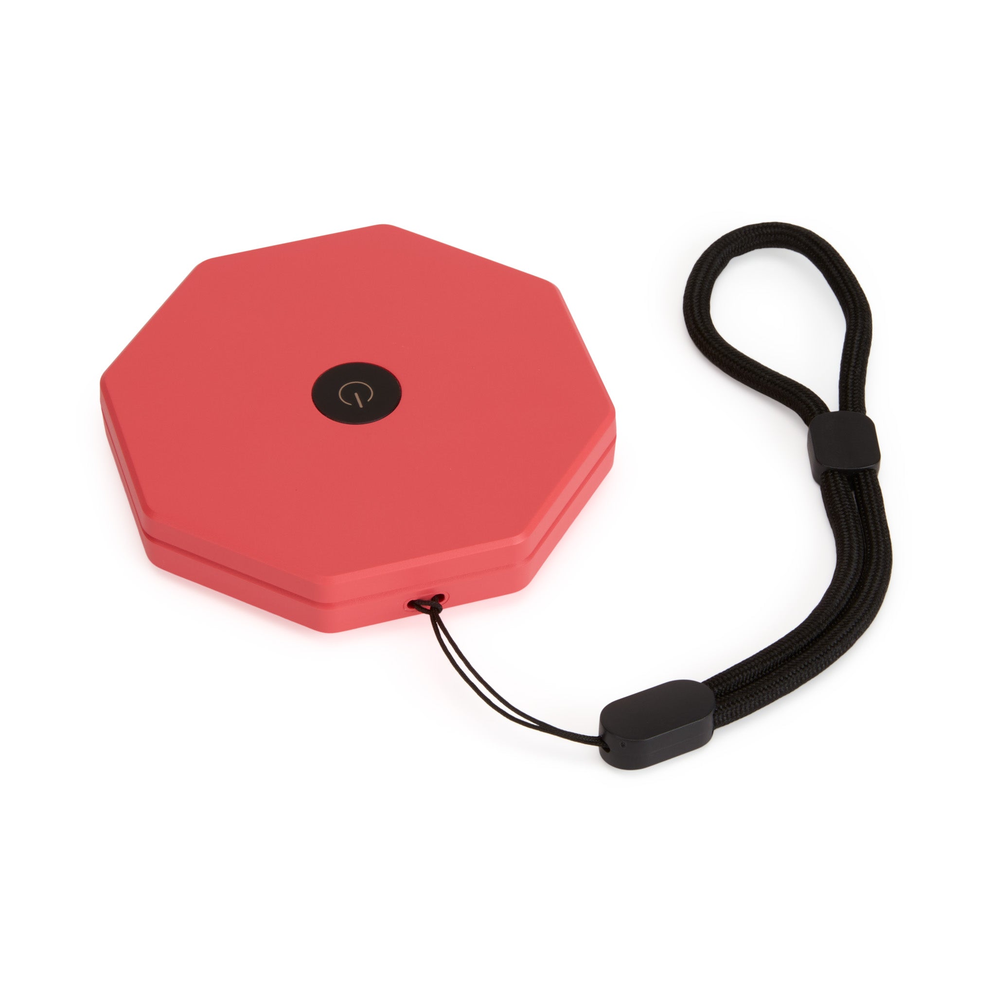 Twist Hexagon Portable Table Lamp - Coral Red - Image 7