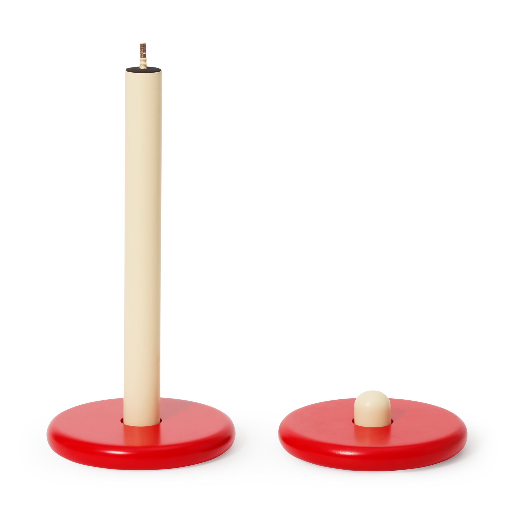 Areaware Spool Paper Towel Holder - Red - Image 5