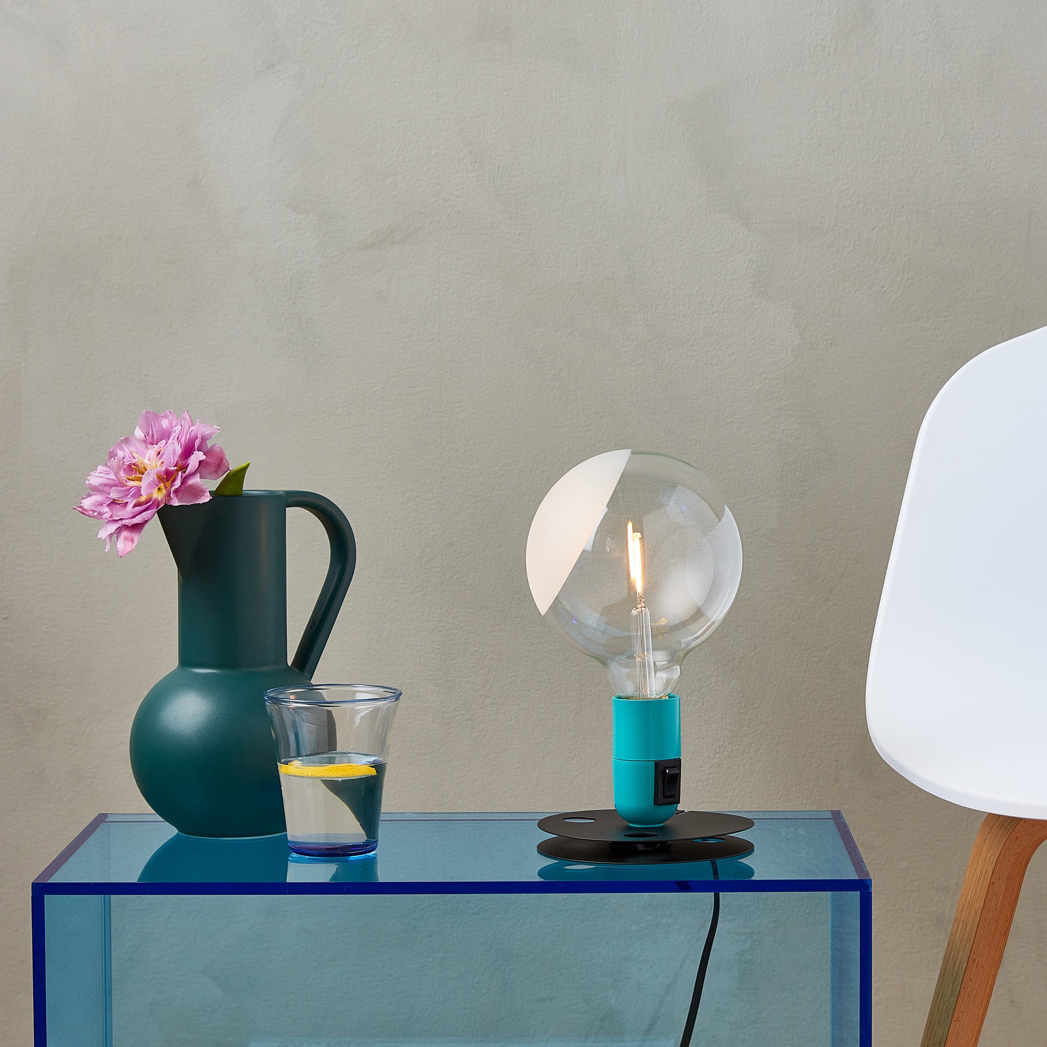 Lampadina LED Table Lamp - White - Image 2