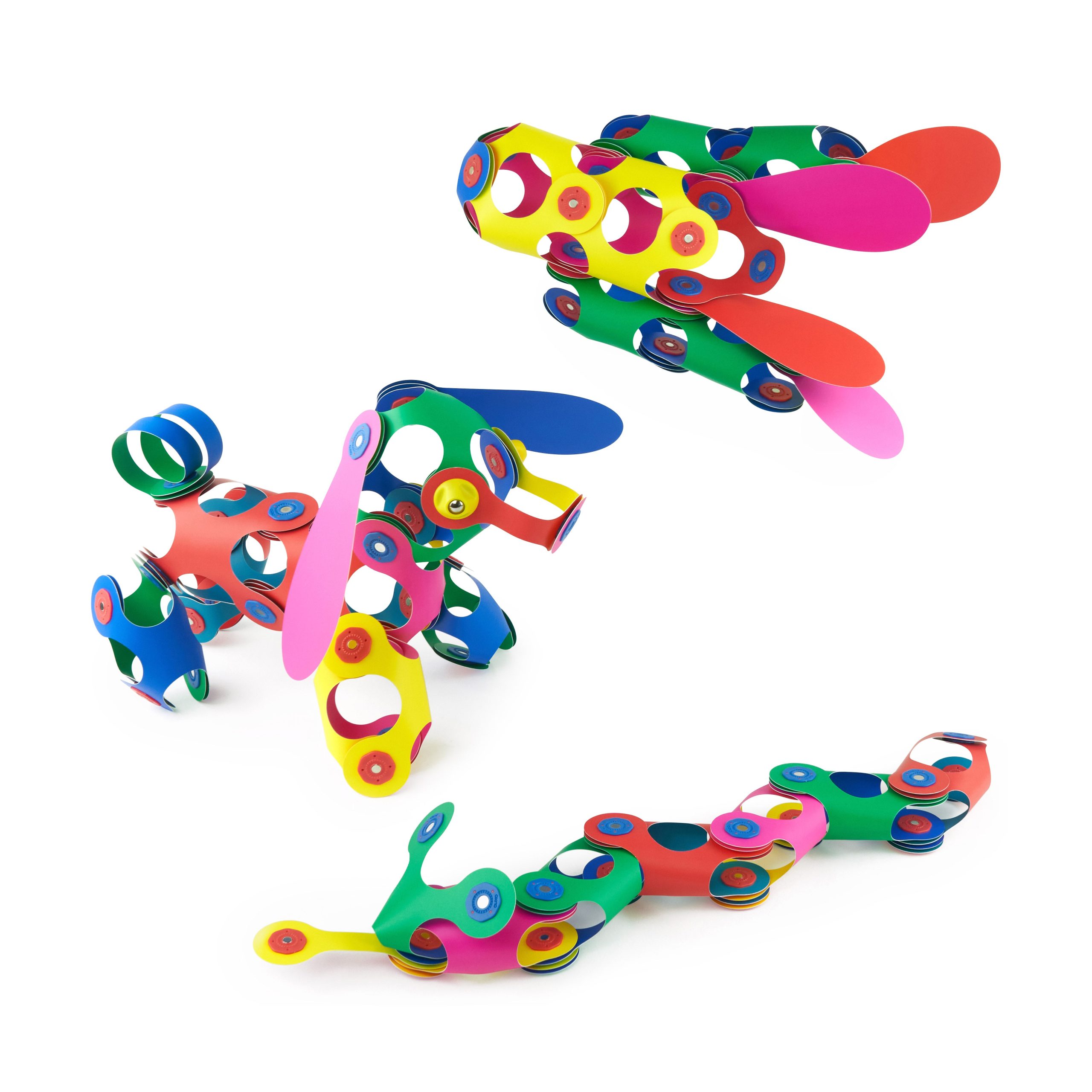 Clixo Rainbow Magnetic Construction Set - Image 10