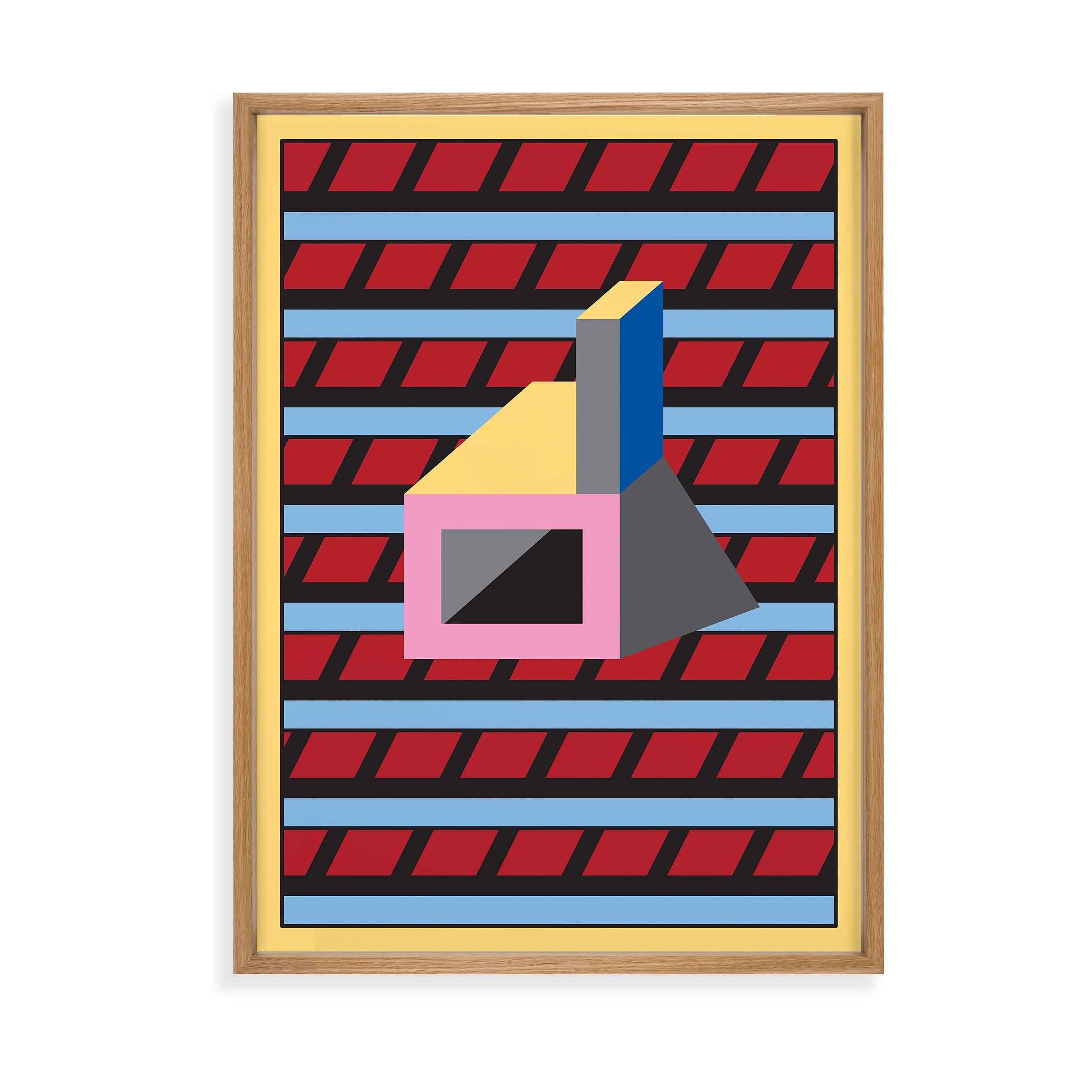 Nathalie Du Pasquier Manifeso 05 Framed Print