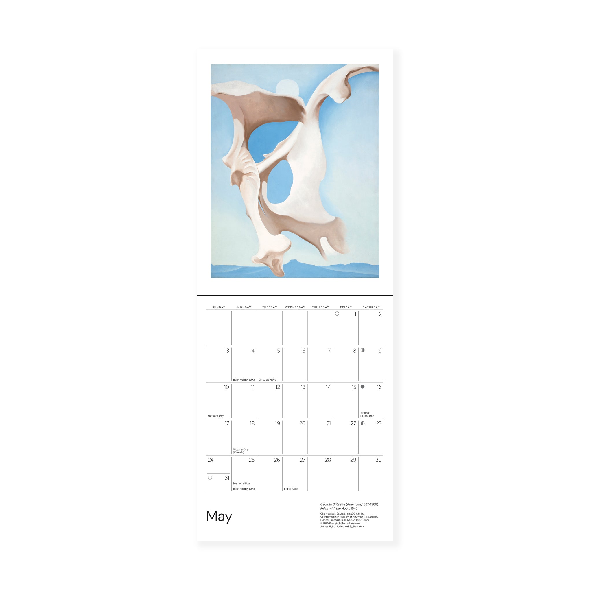 2026 Georgia O'Keeffe Mini Calendar - Image 4