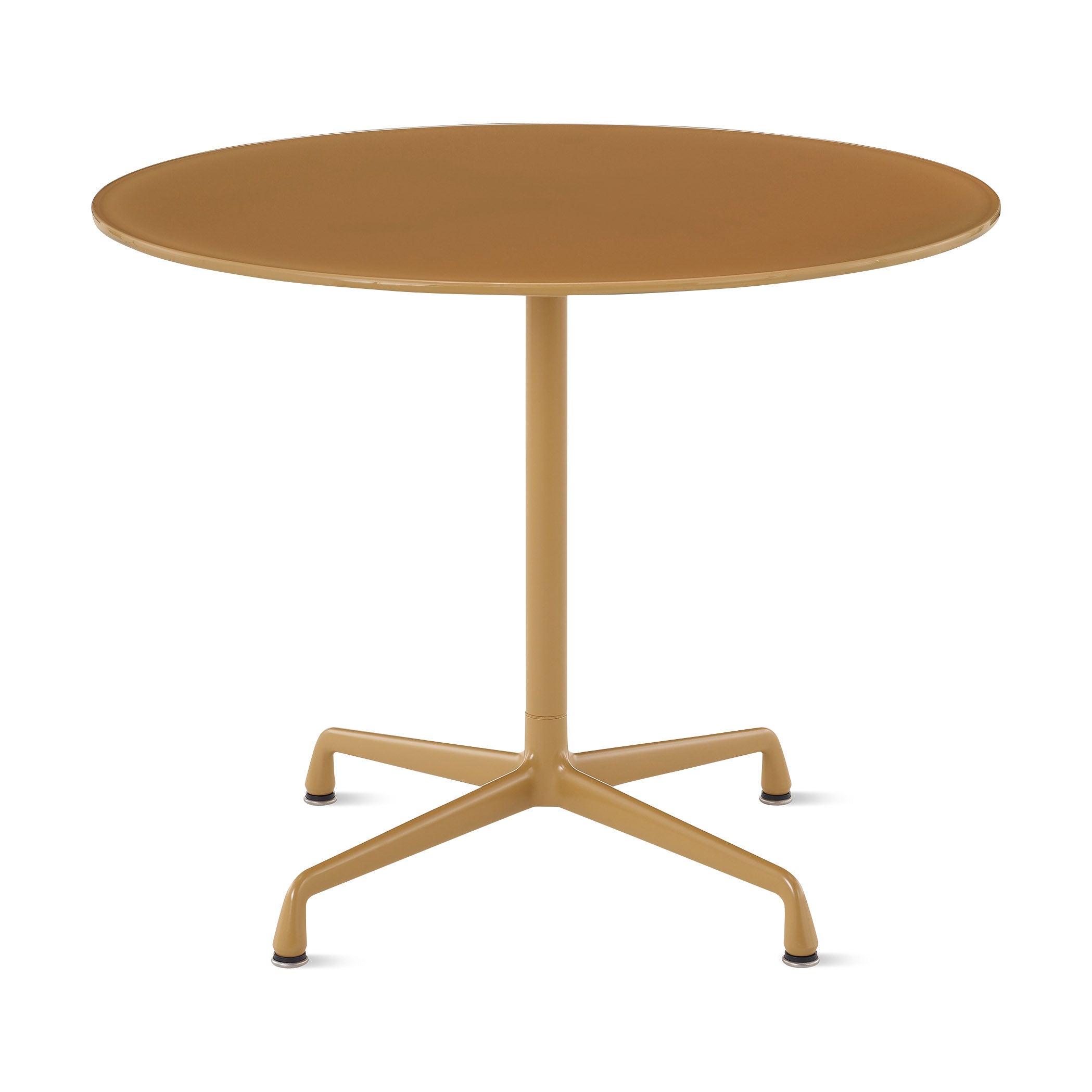Herman Miller x HAY Eames Universal Base Round Table - Toffee - Image 5