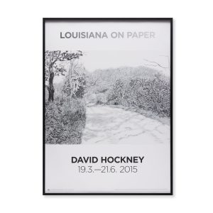David Hockney Louisiana Museum 2015 - Woldgate Framed Poster