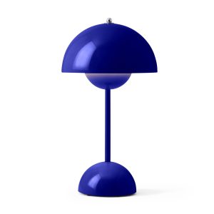 Flowerpot VP9 LED Portable Lamp - Cobalt Blue