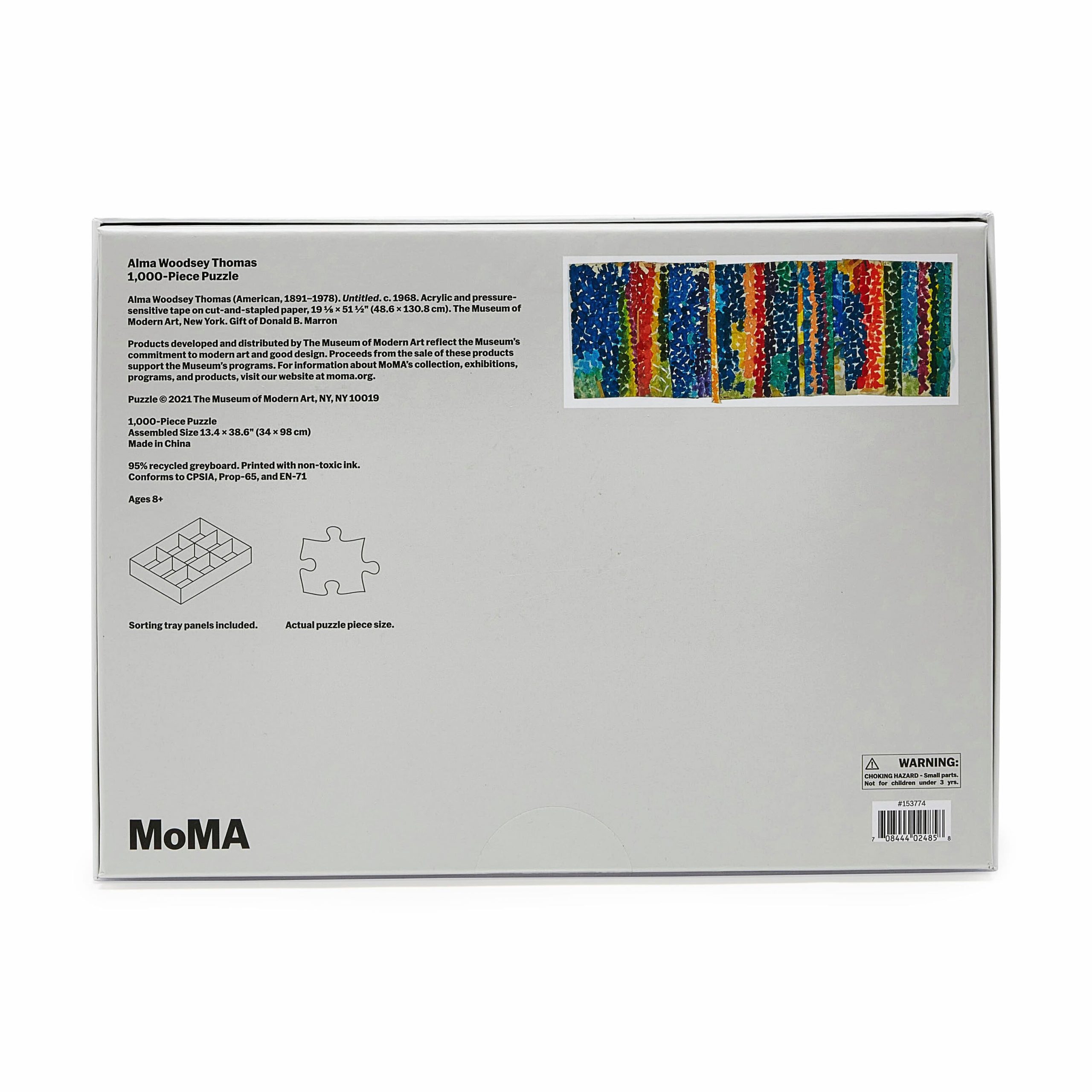 Alma Woodsey Thomas Jigsaw Puzzle - 1.000 Pieces - Image 7